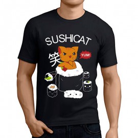 Camiseta otaku Sushicat
